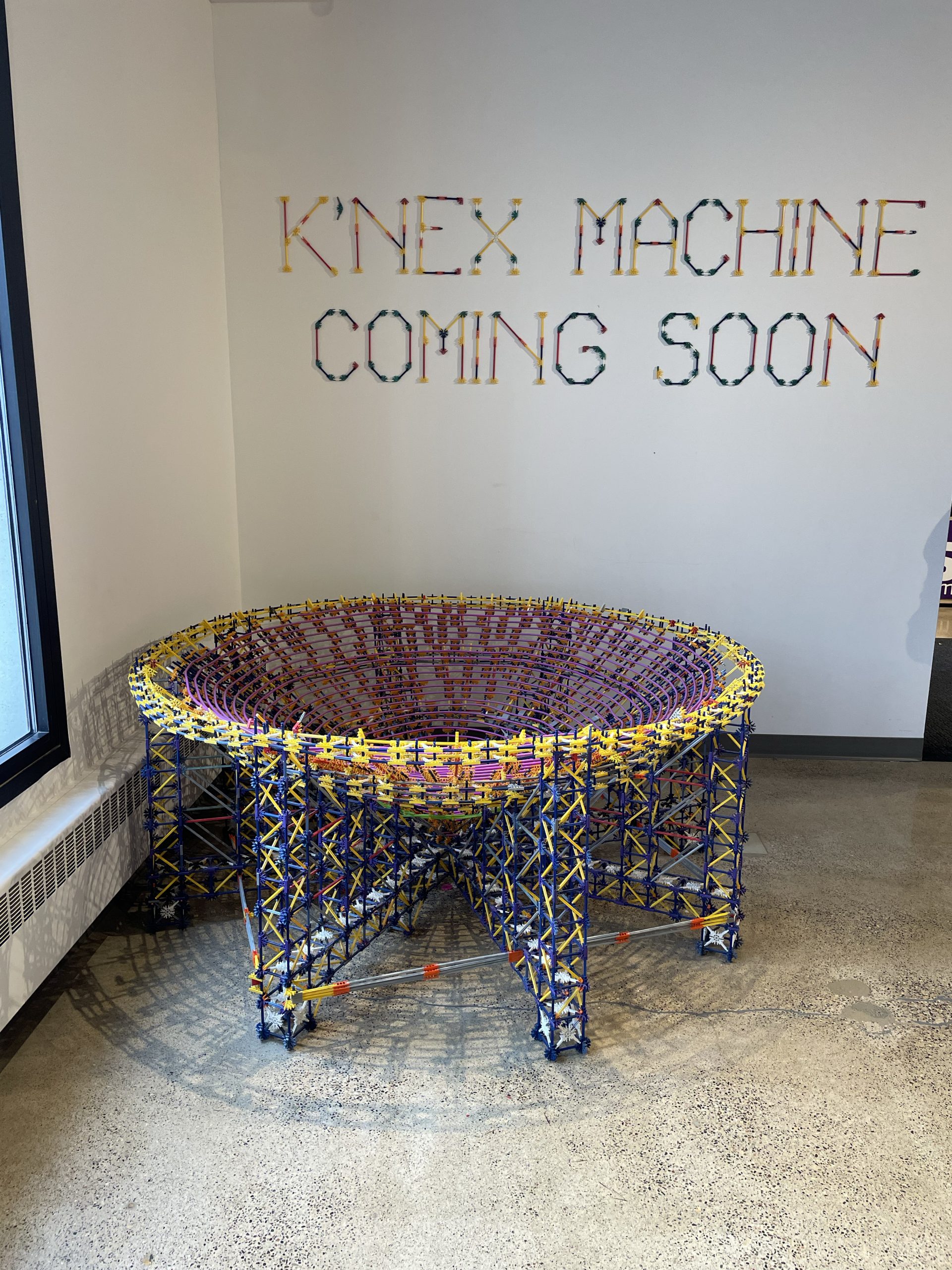 K'nex Ball Machine at The Works Museum 